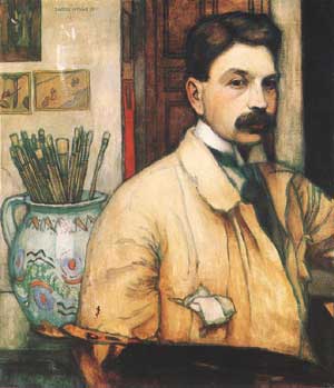 Иштван Задор. Автопортрет, 1910 г.