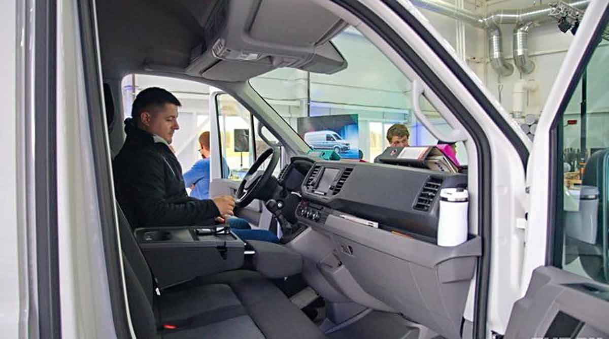 Volkswagen Crafter 2020 салон